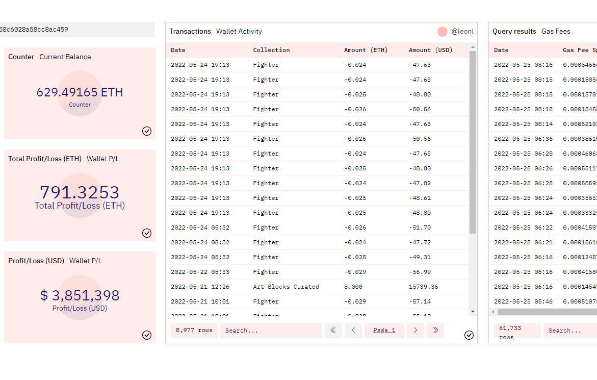 Ethereum Wallet Tracker